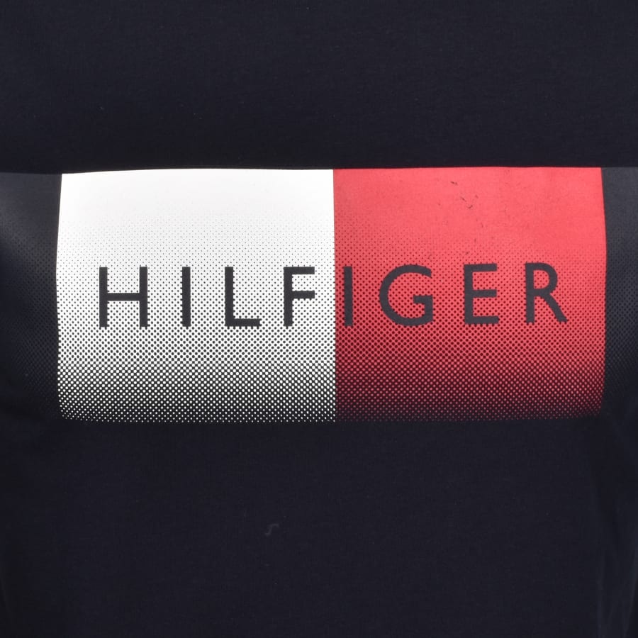 Alternative Image for ProductTommy Hilfiger Fade T Shirt Navy3